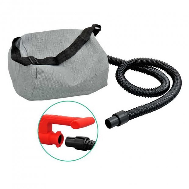 2 in 1 Vacuum Sander with Dist Bag Discs 750W - Red Image 8