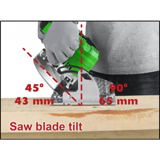 MATRIX 20V X-ONE Brushless Circular Saw Kit Image 6