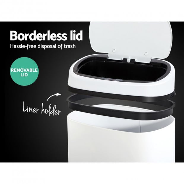 58L Sensor Bin White Image 5