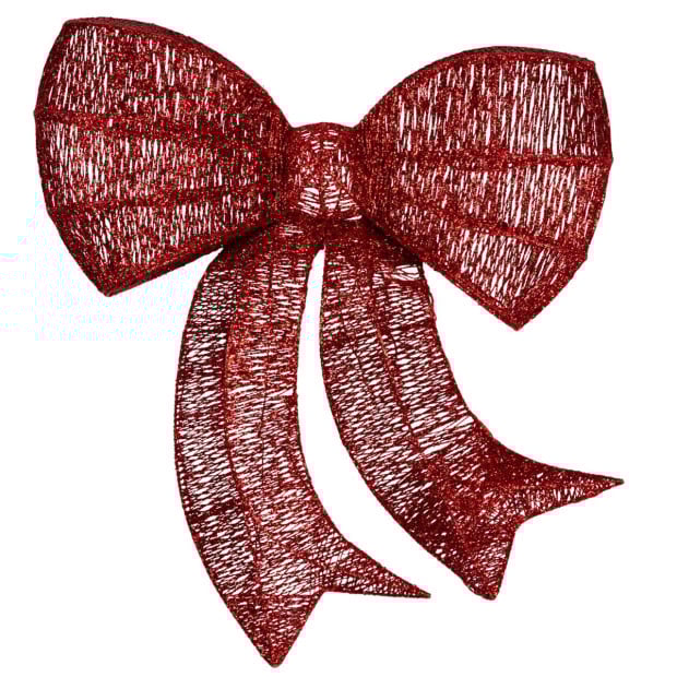 Christmas Display Bow with Lights - 87cm Image 3