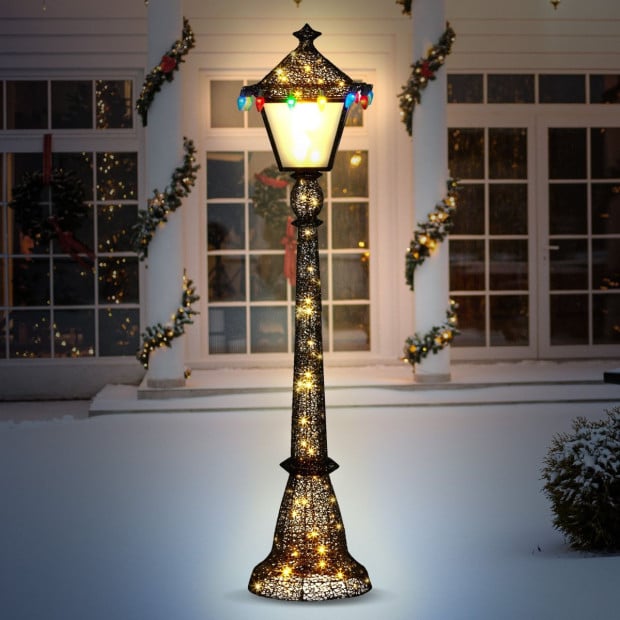 Christmas Lamp Post Display - 183cm Image 7