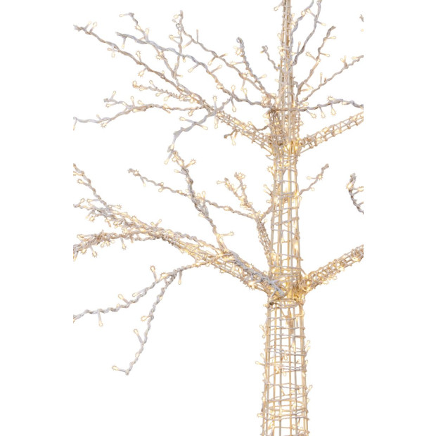 Full Light Display Tree with 600 Twinkle Lights Indoor/Outdoor 180cm Image 4