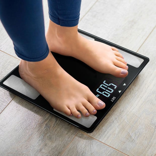 Electronic Digital Bathroom Body Fat Scale Bluetooth Weight 180KG Image 8