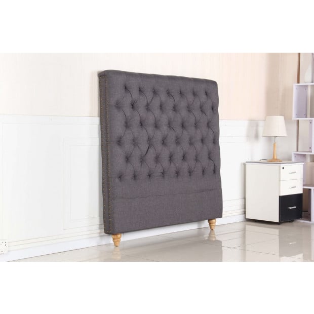 Sean Headboard Double Size Charcoal Image 3