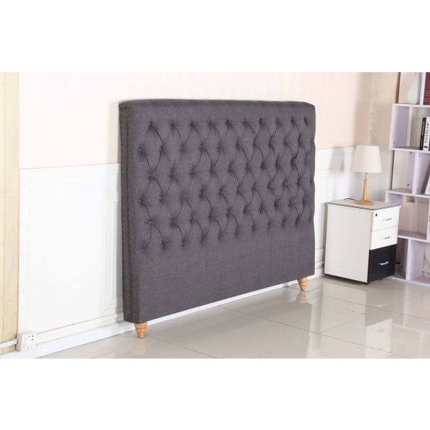 Sean Headboard King Size Charcoal Image 3