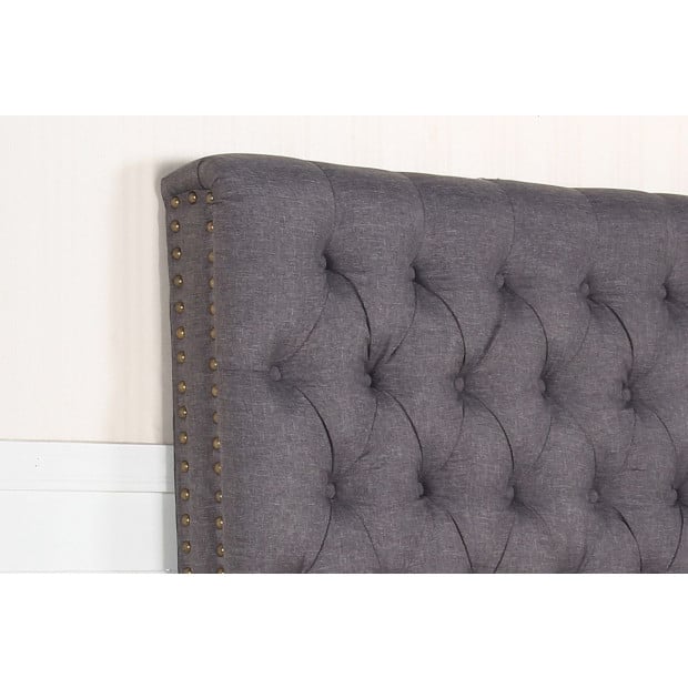 Sean Headboard King Size Charcoal Image 4