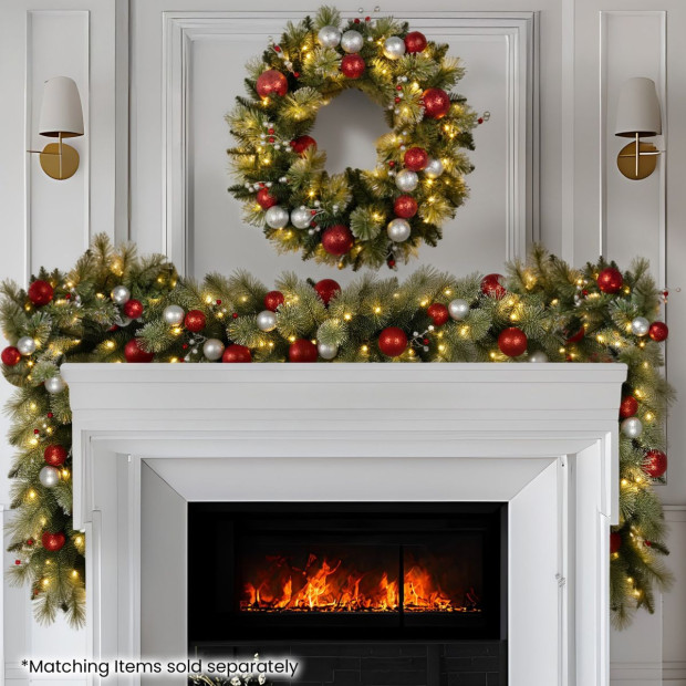 Christabelle 274cm Battery-Operated Christmas Garland Jingle Bells Collection Image 7