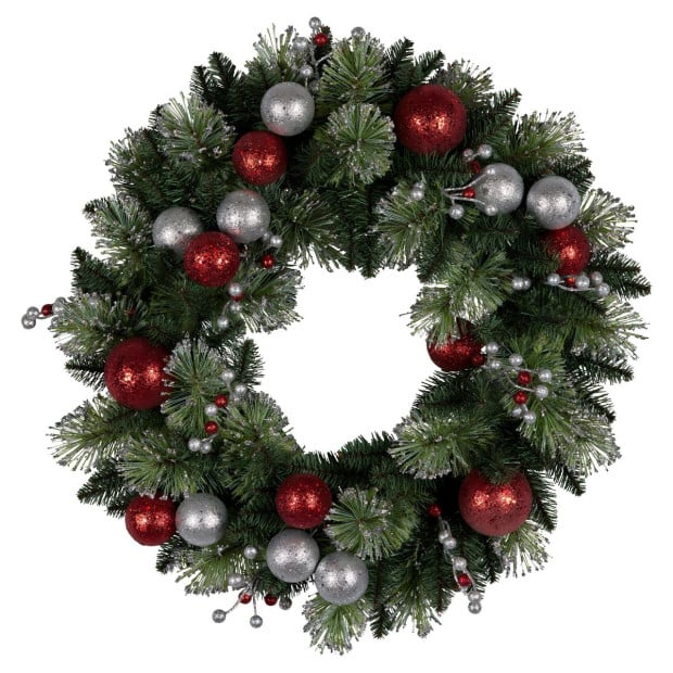 Christabelle 61cm Battery-Operated Christmas Wreath Jingle Bells Collection Image 4