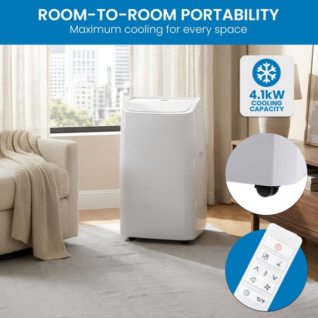 Olimpia Splendid Portable 4.1kW Air Conditioner with WiFi & Remote SERENITY14 Image 7