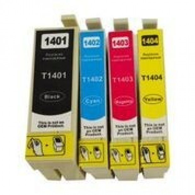 Suit Epson. T1401 Series Compatible Inkjet Cartridge Set Image 1
