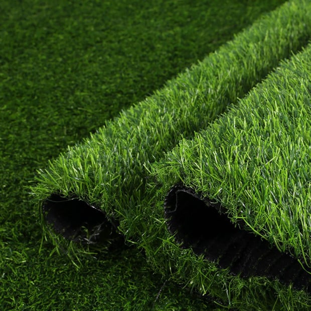 Artificial Grass 10SQM Fake Lawn Flooring Outdoor Synthetic Turf Plant Image 7