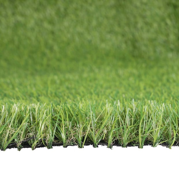 Artificial Grass Fake Lawn Flooring Outdoor Synthetic Turf 20SQM Image 5