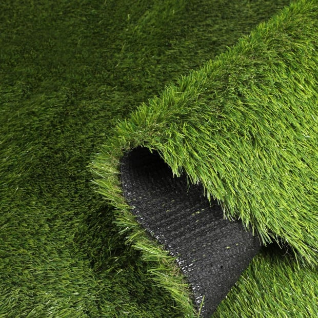 Artificial Grass Fake Lawn Flooring Outdoor Synthetic Turf 20SQM Image 7