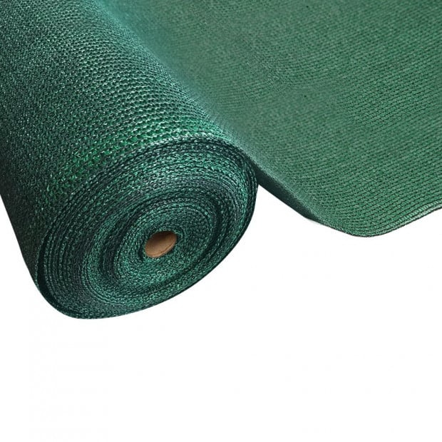 50% Sun Shade Cloth Shadecloth Sail Roll Mesh 3.66x10m 100gsm Green