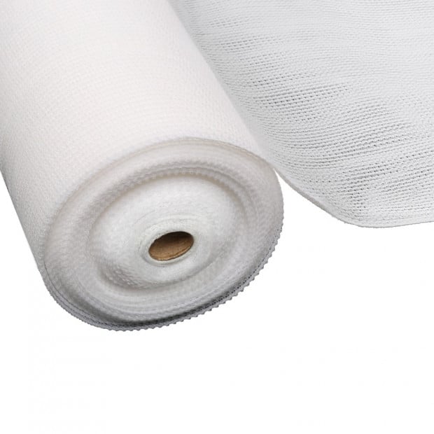 3.66x30m 30% UV Shade Cloth Sail Garden Mesh Roll Outdoor White