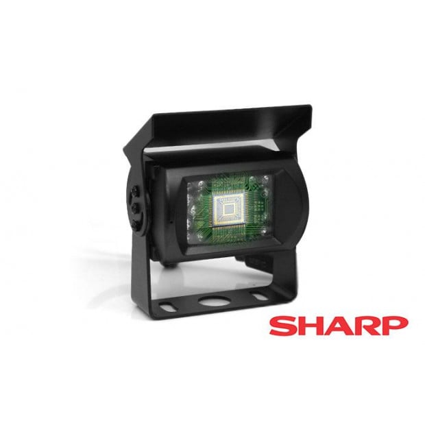 Elinz Heavy Duty 60 Degree Ccd Ir Reverse Reversing Rearview Camera Image 2