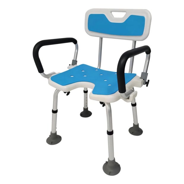 Orthonica Shower Chair with Adjustable Armrests Image 2