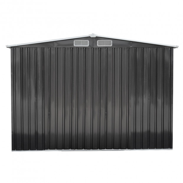 Giantz 2.57 x 3.12m Garden Shed with Roof - Grey Image 3
