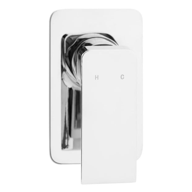 WELS 10 Rain Shower Head Mixer Round Handheld High Pressure Chrome Image 3