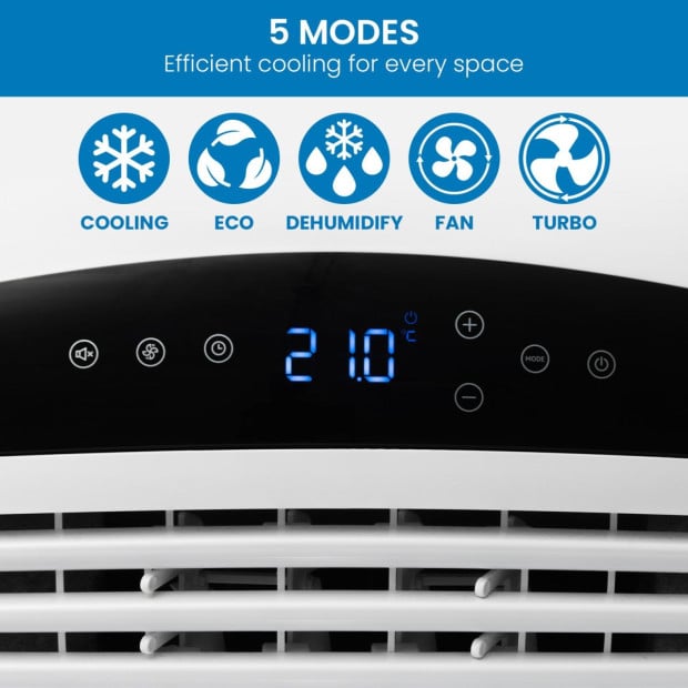 Olimpia 2.4kW 9,000BTU Silent 10P Portable AC Dehumidifier Refurbished Image 8