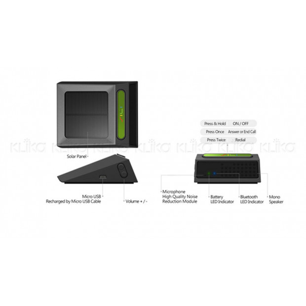 Sili Drive Talk Solar/usb Bluetooth speakerphone Image 3