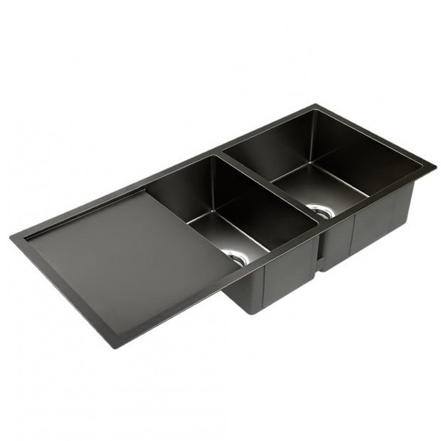 1000 x 450mm Stainless Steel Sink - Black