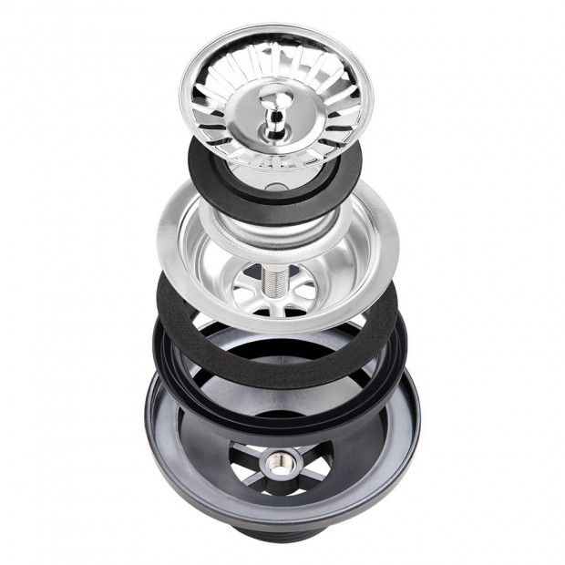 510x450mm Nano Stainless Steel Kitchen Sink Image 8