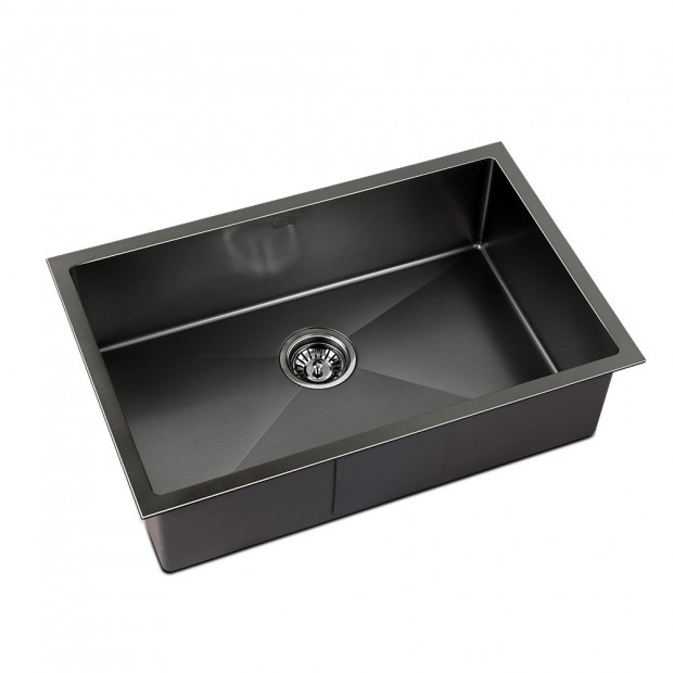 700x450mm Nano Stainless Steel Kitchen Sink Image 1