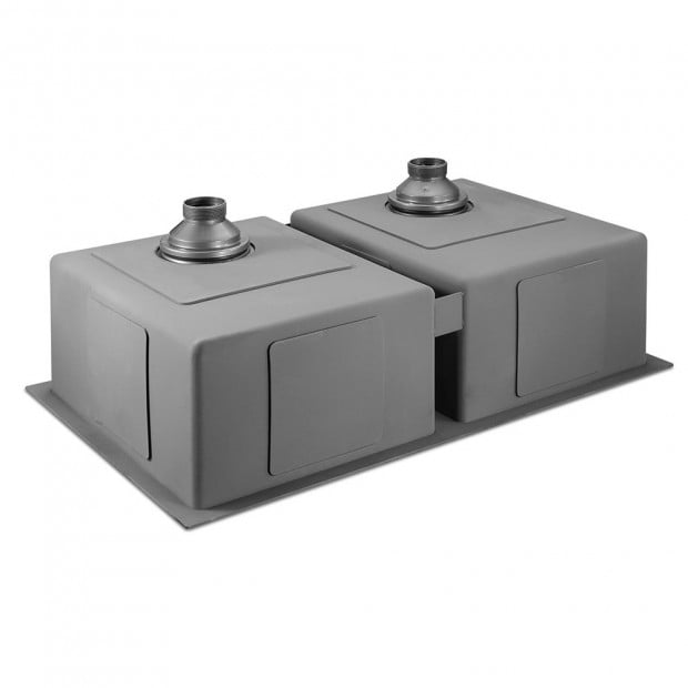 770 x 450mm Stainless Steel Sink - Black Image 3