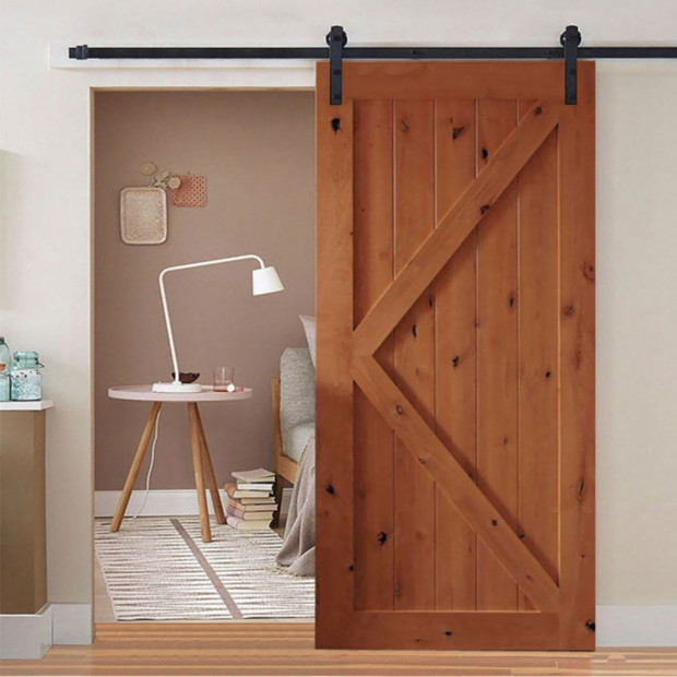 3.66 m Sliding Barn Door Hardware Track Kit