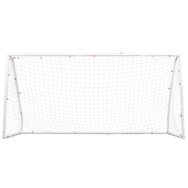 12ft Soccer Football Goal Net Upvc Frame With Pe Mesh Weatherproof Portable Goals For Backyard Training Competitive Play Image 3