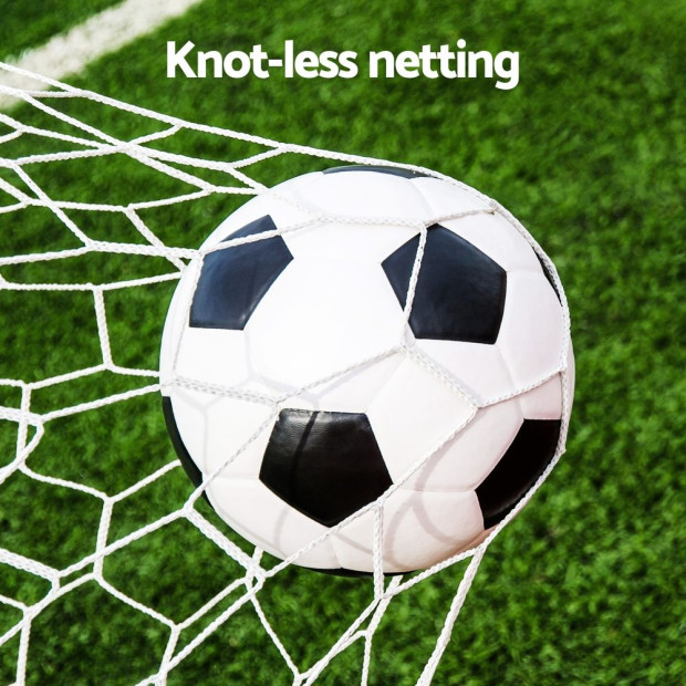 Portable Football Net Soccer Goal Rebound Target Hitter Training Image 4
