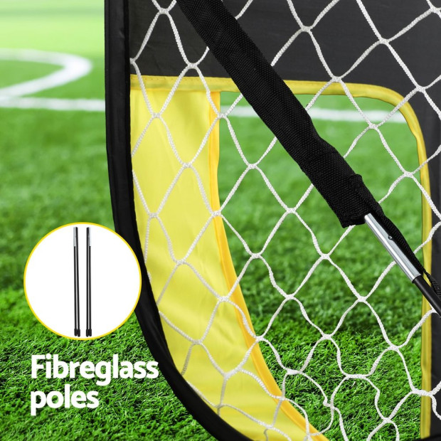 Portable Football Net Soccer Goal Rebound Target Hitter Training Image 5