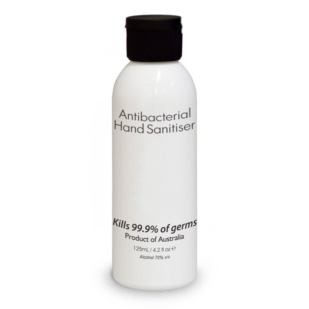 125ml Antibacterial Hand Sanitiser Sanitizer Gel Australian Made