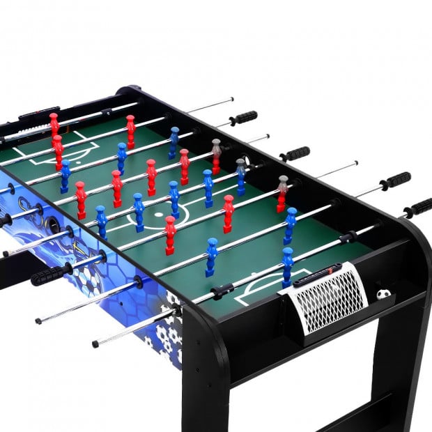 4FT Soccer Table Foosball Football Game Home Party Pub Size Kids Adult Image 3