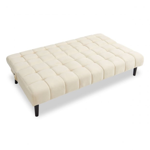Florence Sofa Bed by Sarantino - Beige Image 7