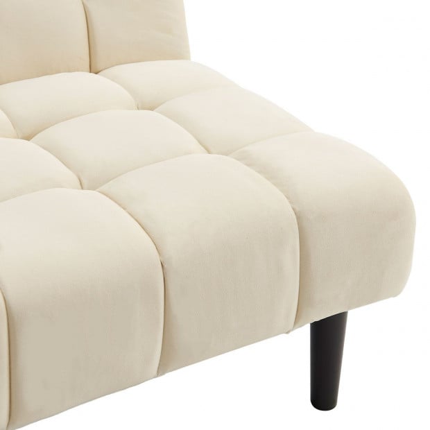 Florence Sofa Bed by Sarantino - Beige Image 12