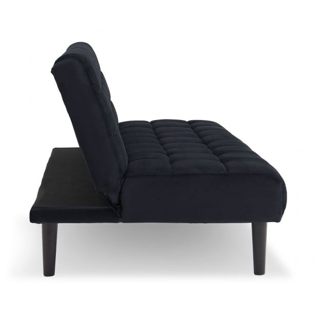 Florence Sofa Bed by Sarantino - Black Image 5