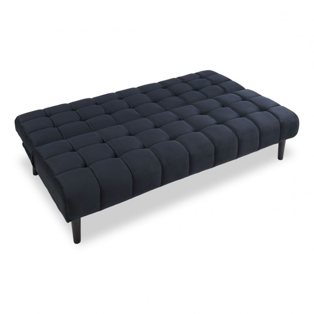 Florence Sofa Bed by Sarantino - Black Image 7