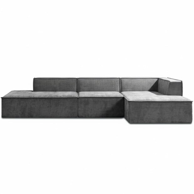 Sarantino Vani 3 Seater Modular Sofa Set - Dark Grey Image 2