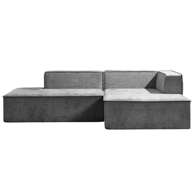 Sarantino Vani 3 Seater Modular Sofa Set - Dark Grey Image 10