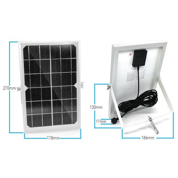 Solar Panel Only 6w Monocrystalline Cells Weatherproof Image 7