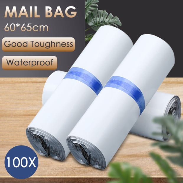 100x Poly Post Mailer Plastic Satchel Self Sealing Courier Mail Bags Image 7