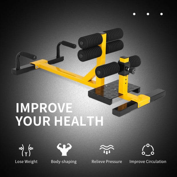 3-in-1 Multifunctional Exercise Squat Machine For Home Gym Image 4