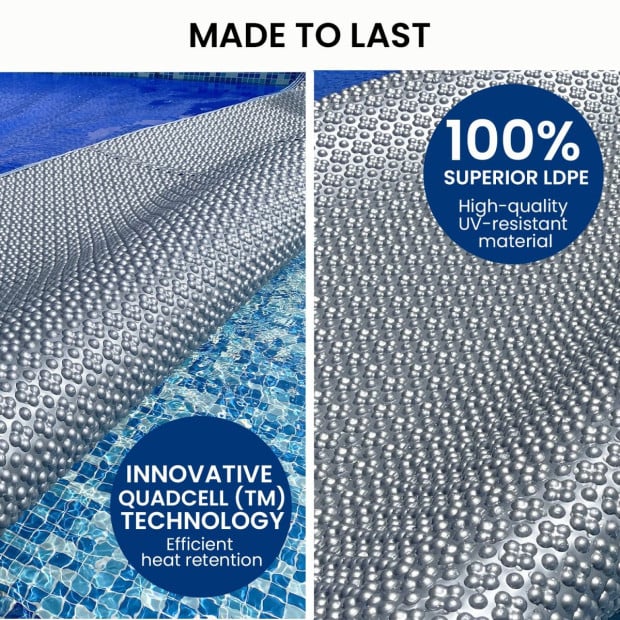 HydroActive QuadCell Swimming Pool Cover 500 Micron 6.4m x 12m Image 2