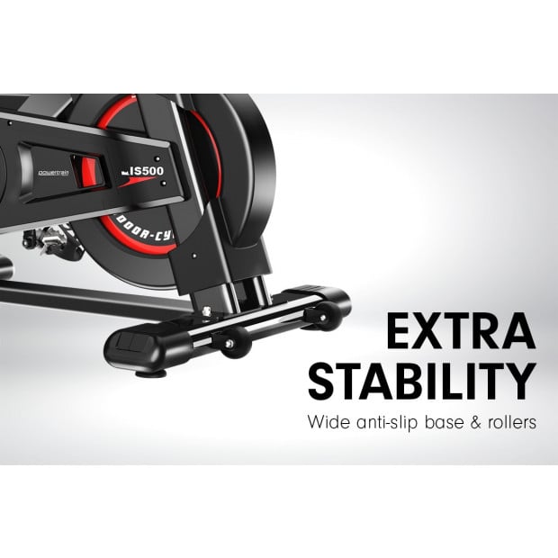 Powertrain IS-500 Heavy-Duty Exercise Bike - Black Image 8