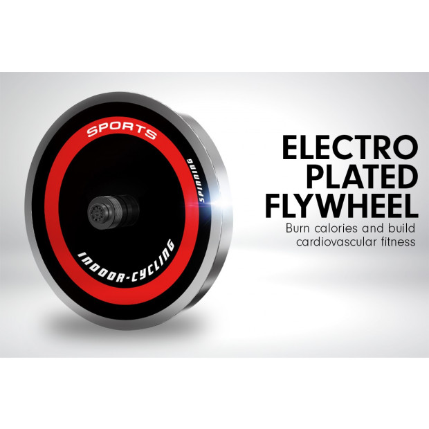 Powertrain IS-500 Heavy-Duty Exercise Bike - Black Image 9