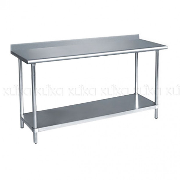 430 Slashback Stainless Steel workbench 1820 x 610
