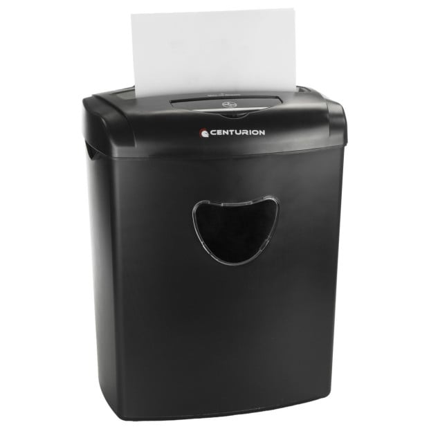 Centurion 21L Cross-Cut Office Shredder 10-Sheet Paper, CD & Credit Card Security Image 5