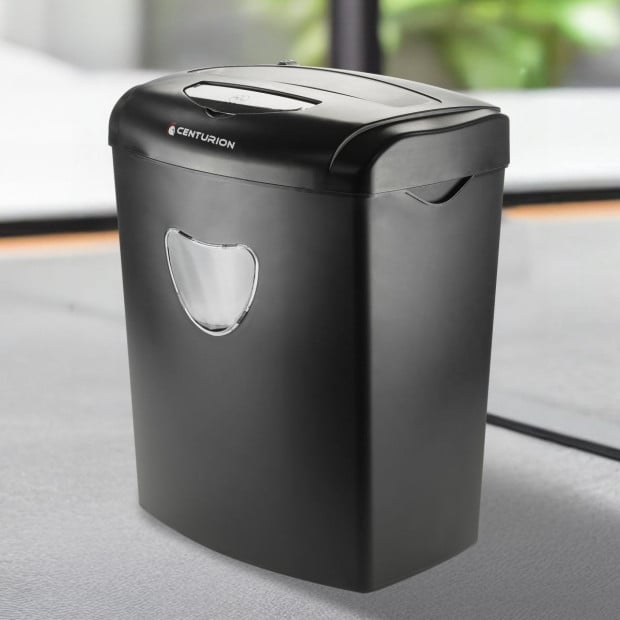 Centurion 21L Cross-Cut Office Shredder 10-Sheet Paper, CD & Credit Card Security Image 14